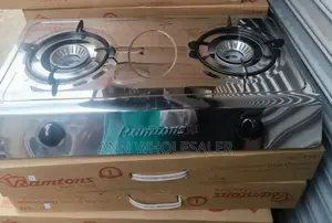 Ramtons Rg/544 Double Burner Gas Cooker Rm/5g