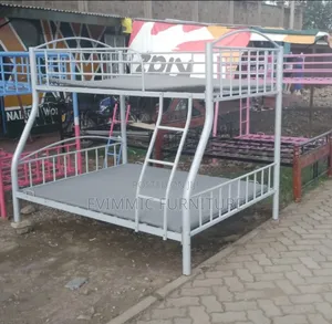 Bunk Beds in Metal Platform Beds 3x6/4x6