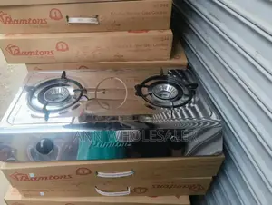 Ramtons Stainless Steel Double Burner Cooker RM/5G