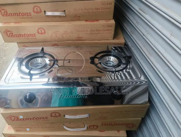 Ramtons Stainless Steel Double Burner Cooker RM/5G