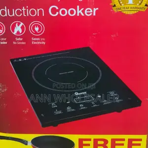 Ramtons Induction Cooker With Free Pan RM(1yr Warranty)