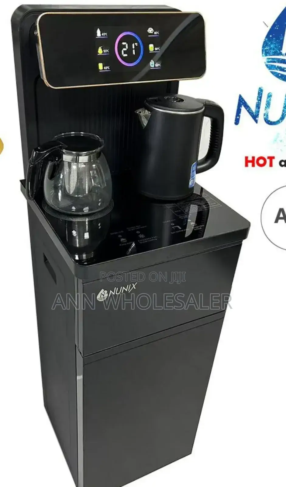 New Model Nunix A2C Hot, Cold Bottom Load Water Dispenser W2
