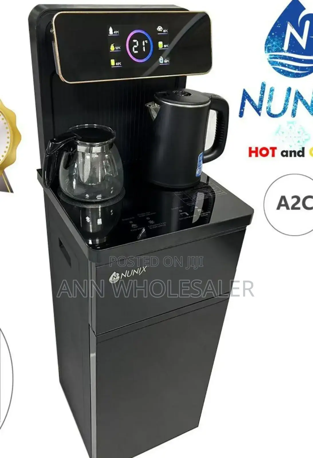 New Model Nunix A2C Hot, Cold Bottom Load Dispenser W2