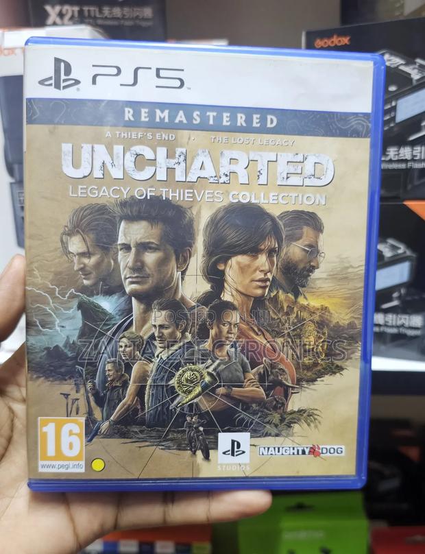 Ps5 Uncharted Legacy Of Thief's Used