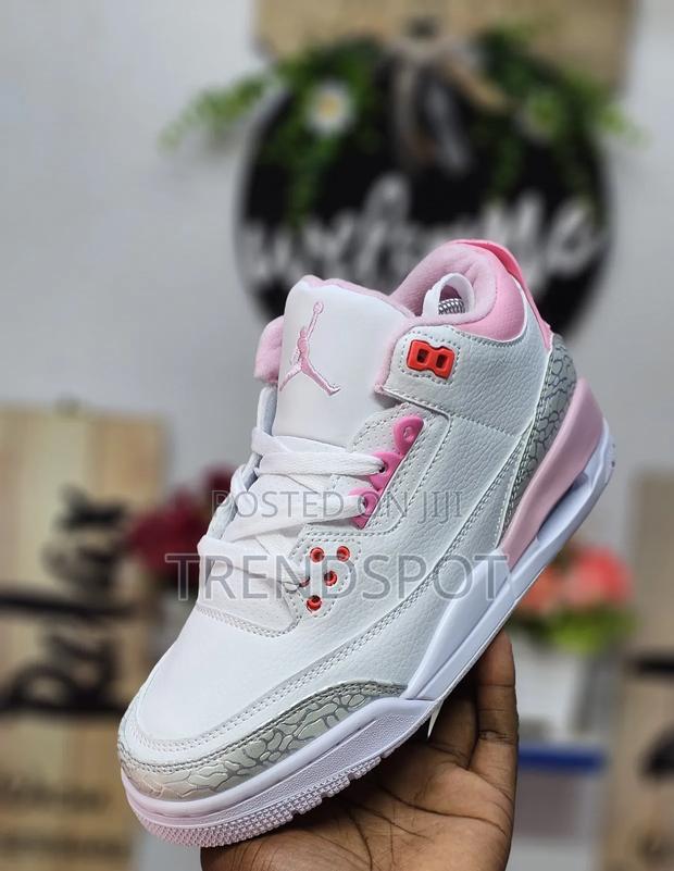 Jordan 3s 1st Leather 39/40/41/42/43/44/45 Pink
