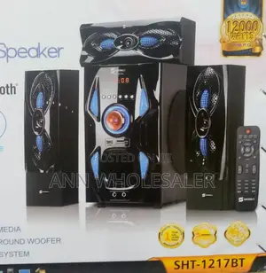 Sayona 3.1 Channel Subwoofer SHT 1217BT, P.M.P.O PPS