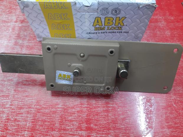 Steel Gate 6 Turn Dead Lock.Heavy Duty ABK Rim Lock