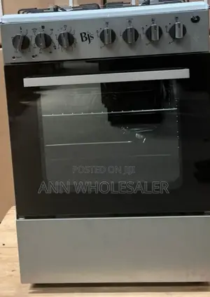 Silver BJS 60X60 3-Gas+1 Hot Plate + Turbo-Fan BJH3+1