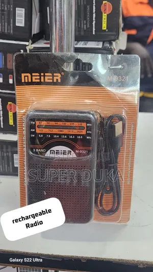 RADIO.3 Band FM Rechargeable Meier 9321