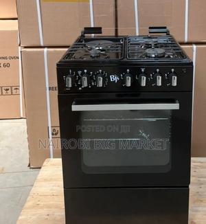 Black BJS 60X60 3-Gas+1E With Turbo-Fan B3+1E