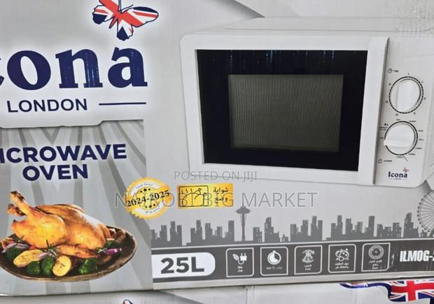 25 Litres Icona Manual Microwave I25L - main view