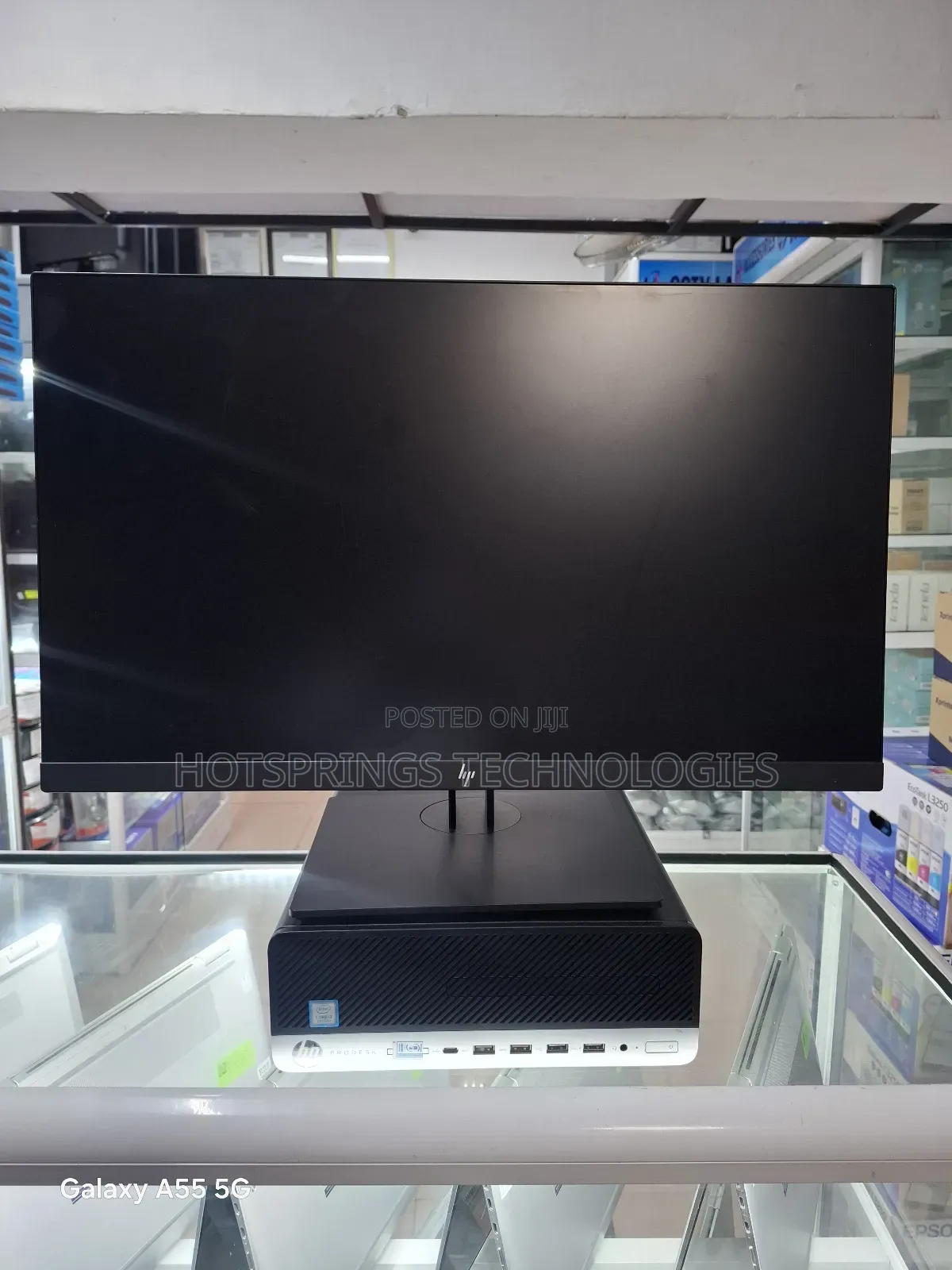 Desktop Computer HP 8GB Intel Core I3 HDD+SSD 500GB
