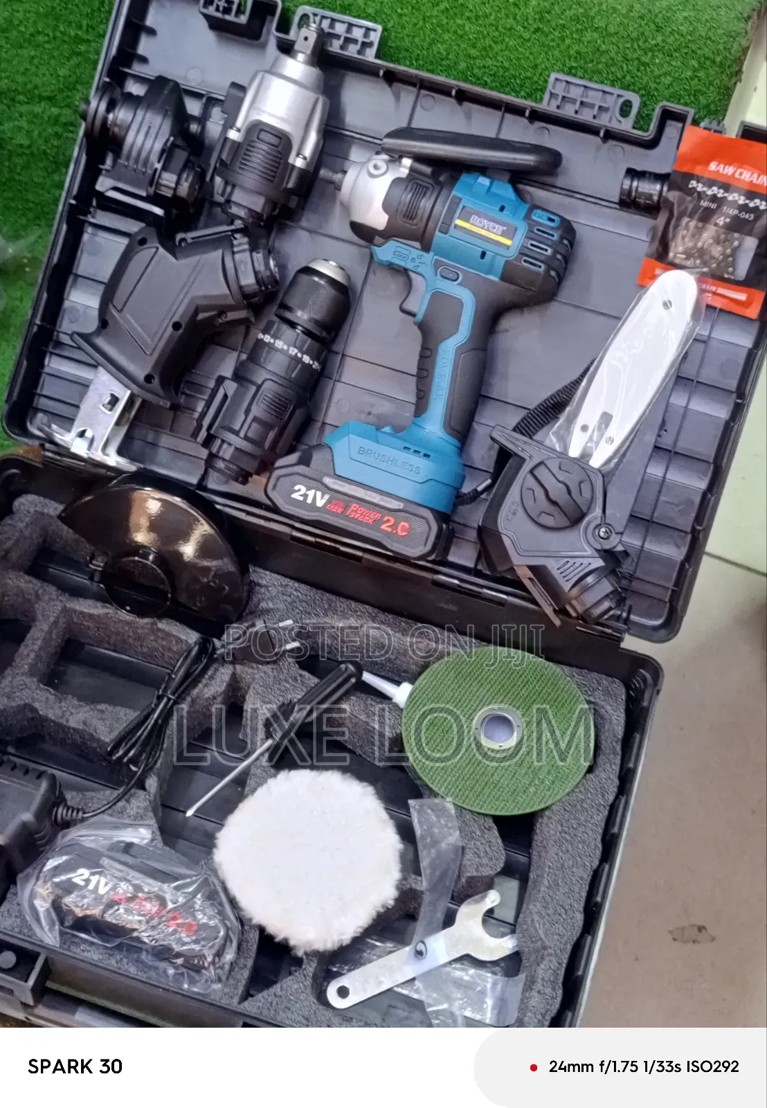 Brushless Multi-Functional Cordless Power Toolset