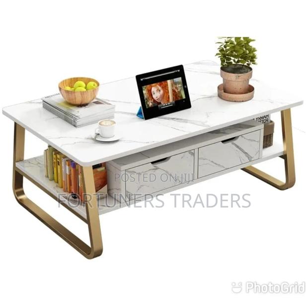 Coffee Table With Drawers - main view