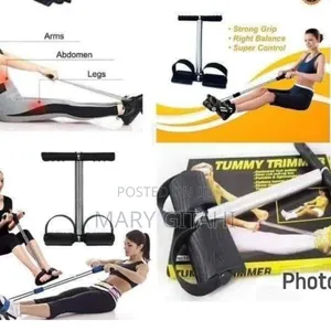 Black Spring Tummy Trimmer