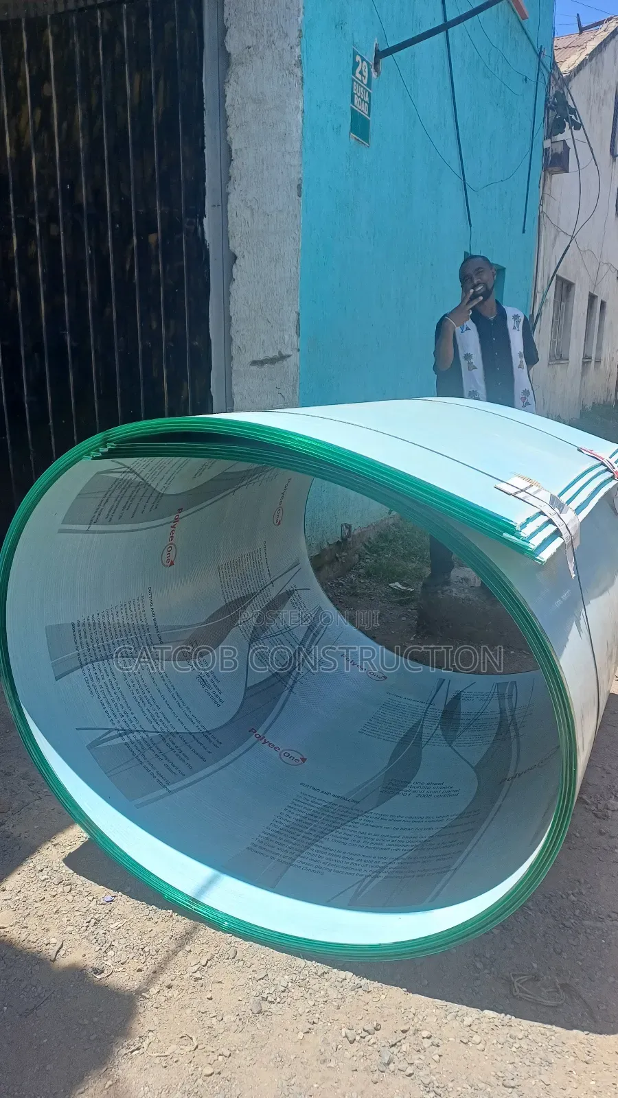 Polycarbonate Sheet Green Colour
