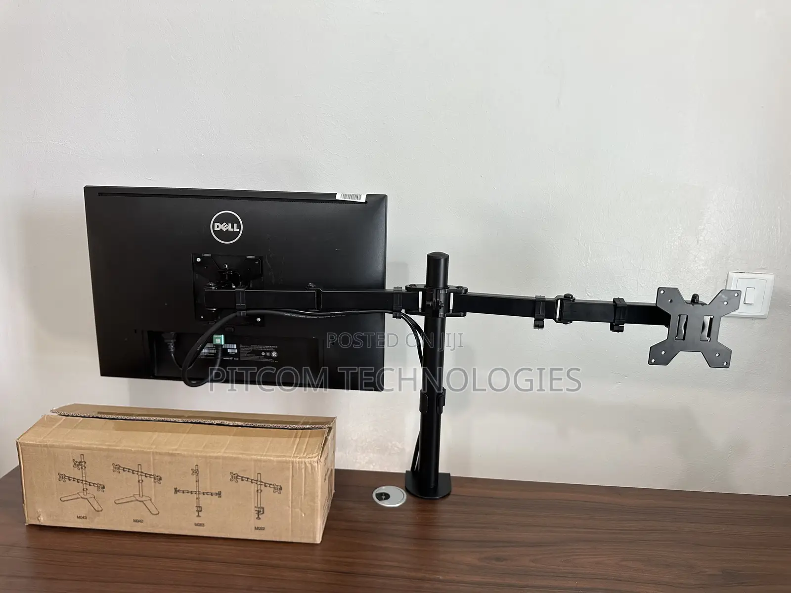 Dual Arms Monitor Stand