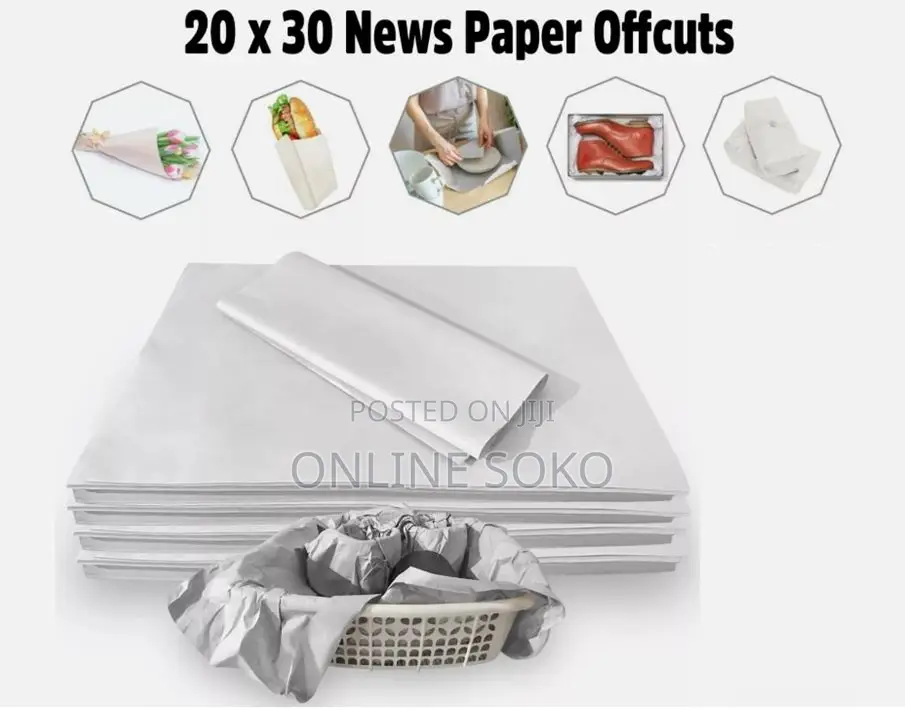 Multipurpose Packaging Newspaper Print Papers 20KG Bale