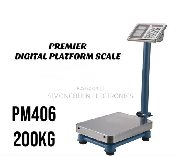 Premier 200kg Digital Platform Scale - main view
