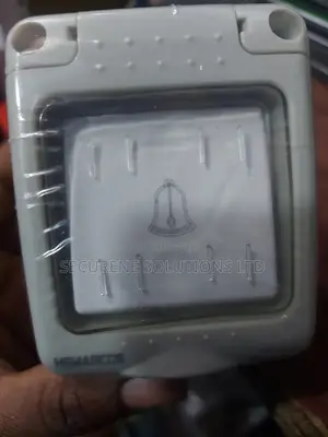 Weatherproof 1-gang Bell Push Type