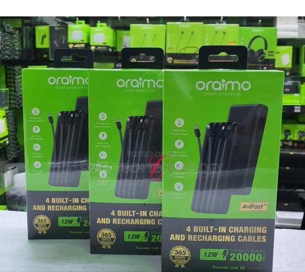 Power Bank 20,000 Amh With Inbuit Cabless - thumbnail 3