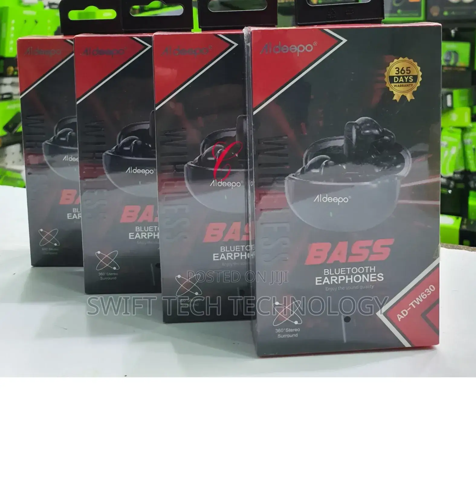 Earpods. Aldeepo Bluetooth Ear Pods