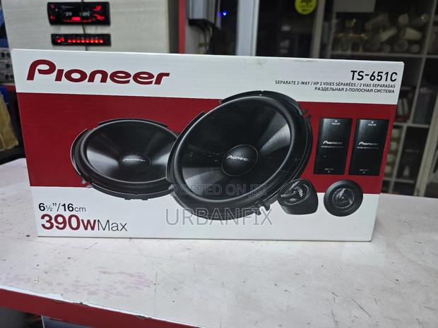 Pioneer TS-651C 390watts Component Speakers- A Pair