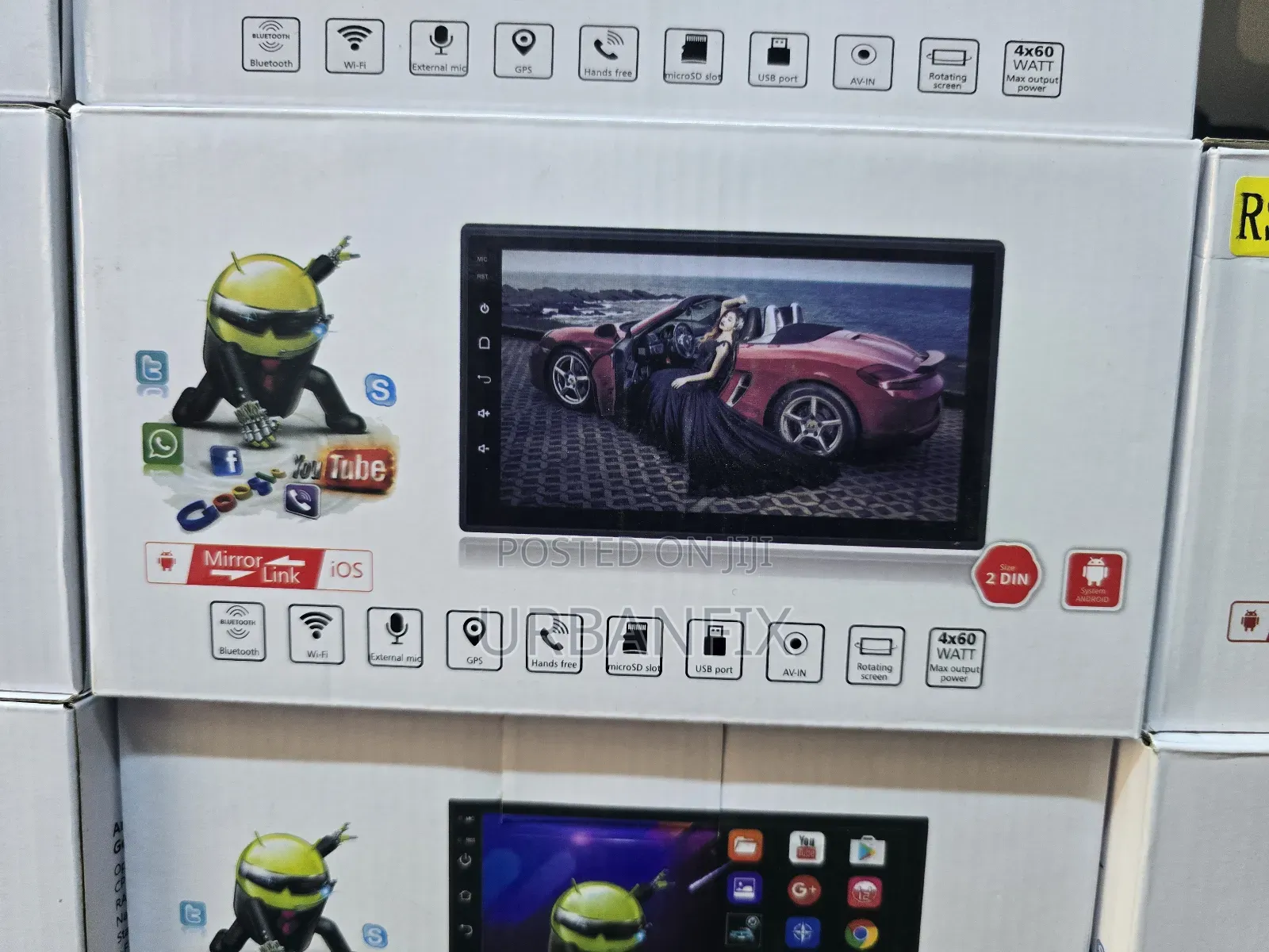 7 Inch Android Car Radio With FM, Usb, Youtube Etc- 2gb/32gb