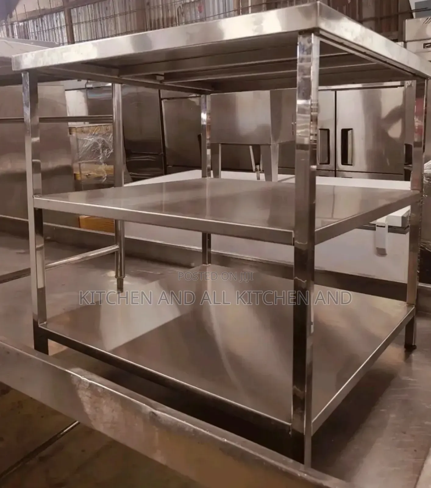 Modern Day Stainless Steel Rack