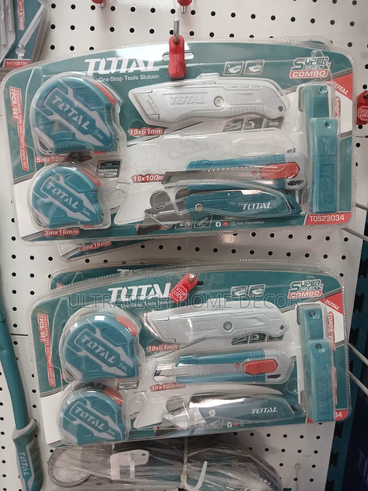 Measuring Tape and Utility Knife Set 7pcs/Set