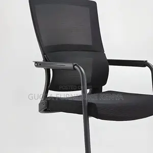 Office Chairs: Ergonomic Spine Support Mesh Conference Seat