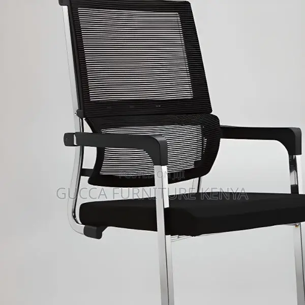 Office Chairs: Ergonomic Spine Support Mesh Conference Seat