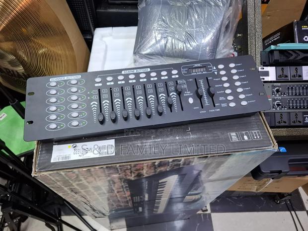 DMX 512 Lights Controller - main view