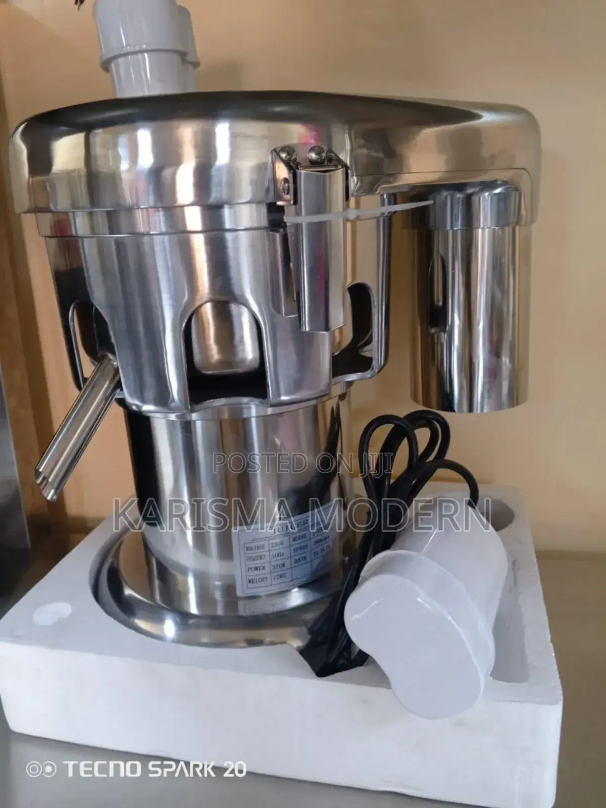 Aluminum Juicer Available