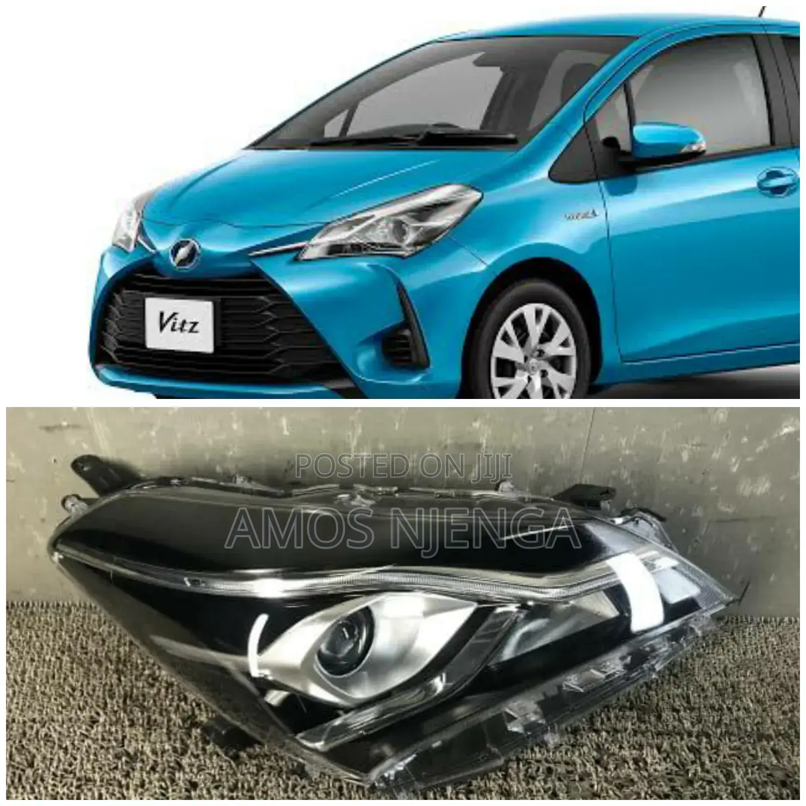 Vitz Jewella 2017 Headlight