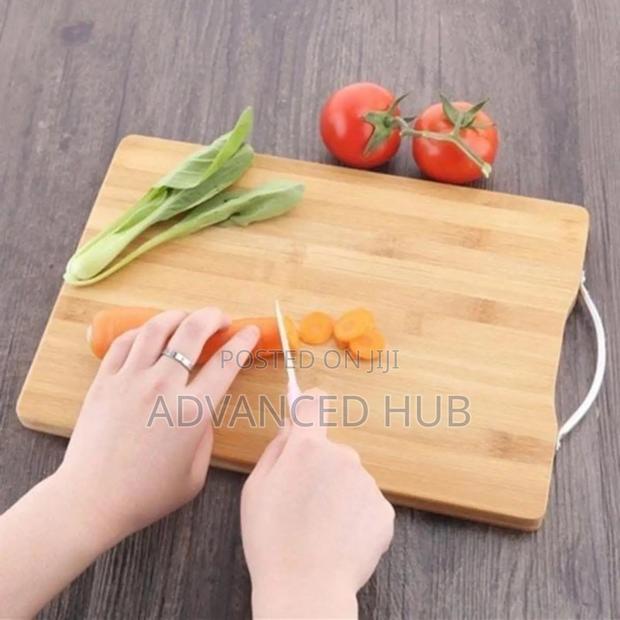 Heavy Wooden Chopping Board - main view
