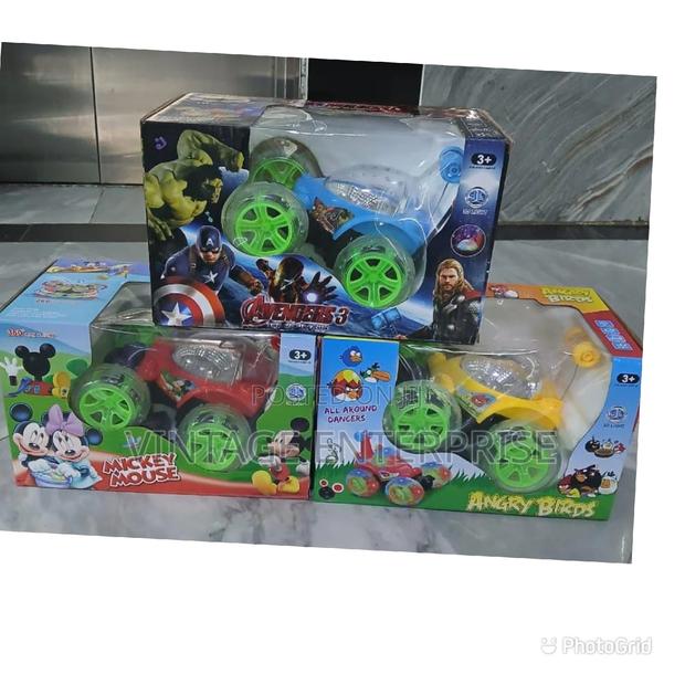 Toy Car Cartoon Theme Rechargeable Battery