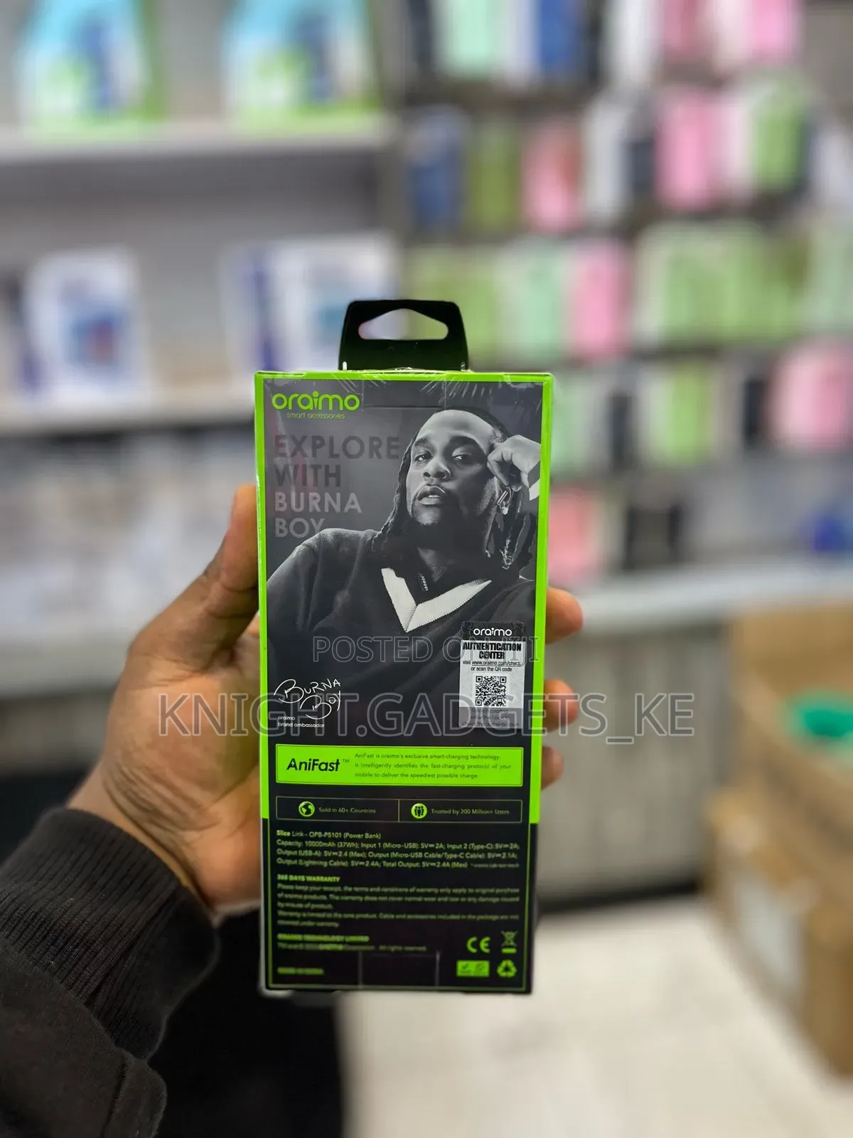 Oraimo Power Bank (Slice Link) ! 
