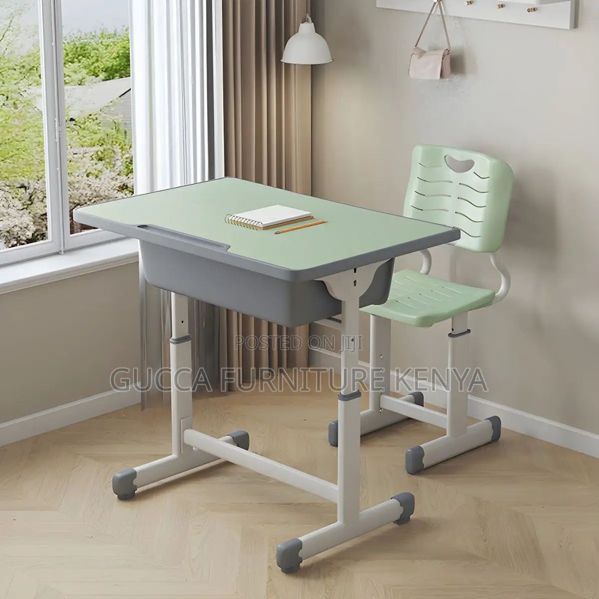 Kid's Furniture: Modern Colorful Metal Children’S Study Desk