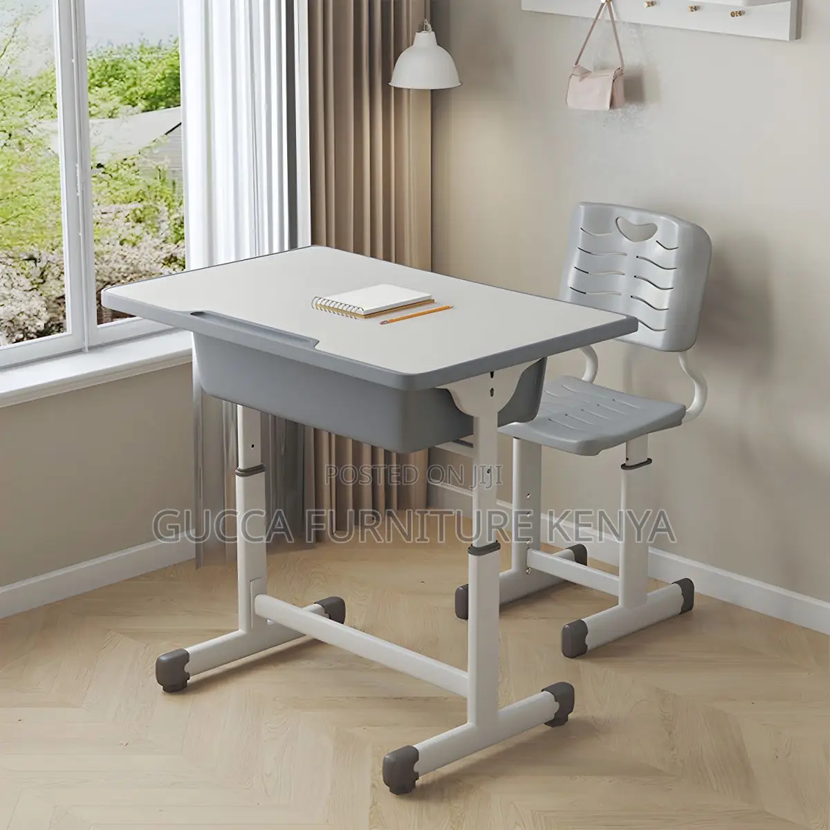 Kid's Furniture: Modern Colorful Metal Children’S Study Desk