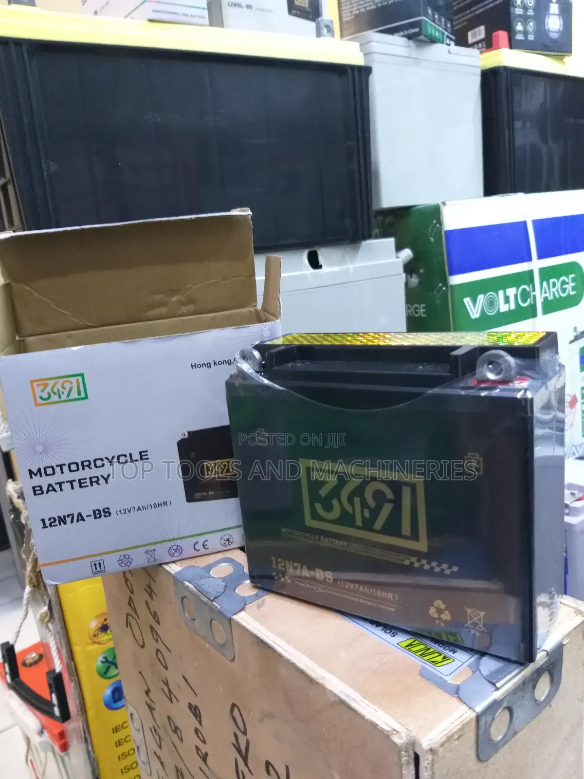 12n7a-Bs (12v7ah/10h) Motorcycle Battery