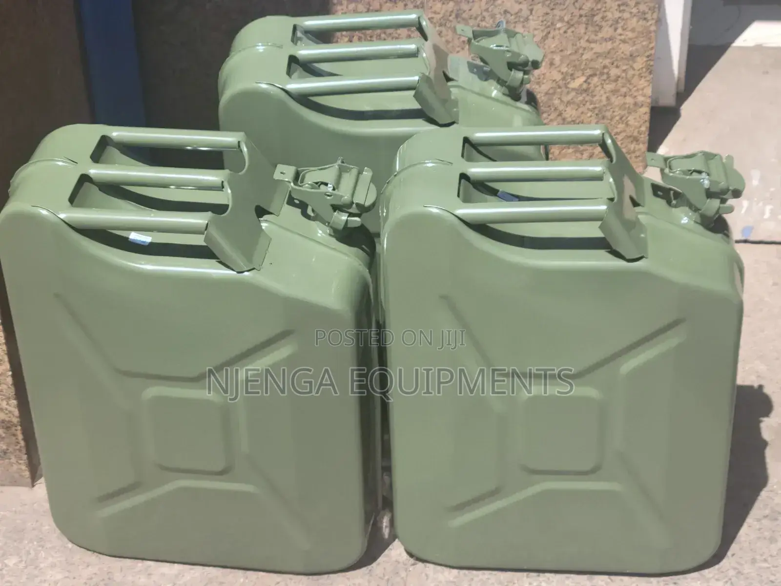 Metal Fuel Jerrican 20ltrs