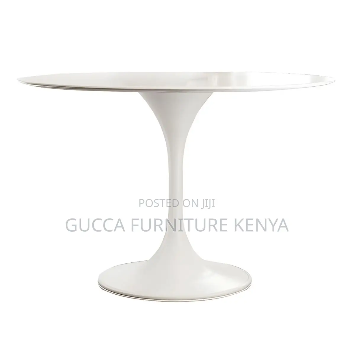 Dining Tables:Round Simple Sintered Stone Tulip Dining Table