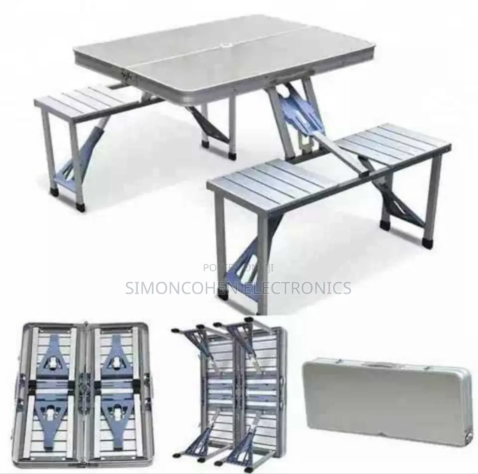 Foldable Chair With 4 Seats