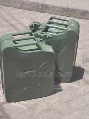 Heavy-Duty Metalic 20ltrs Fuel Jerricans