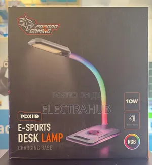 Porodo Multifunctional E-Sports Desk Lamp Sealed in Box