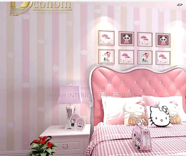 Pink Wallpaper for Kids Rooms - main view