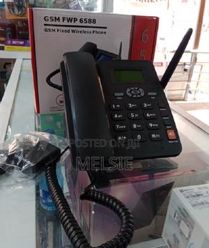 GSM Deskphone 6588 GSM Fixed Wireless Phone Simcard - thumbnail 2