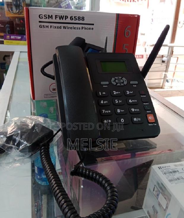GSM Deskphone 6588 GSM Fixed Wireless Phone Simcard - main view