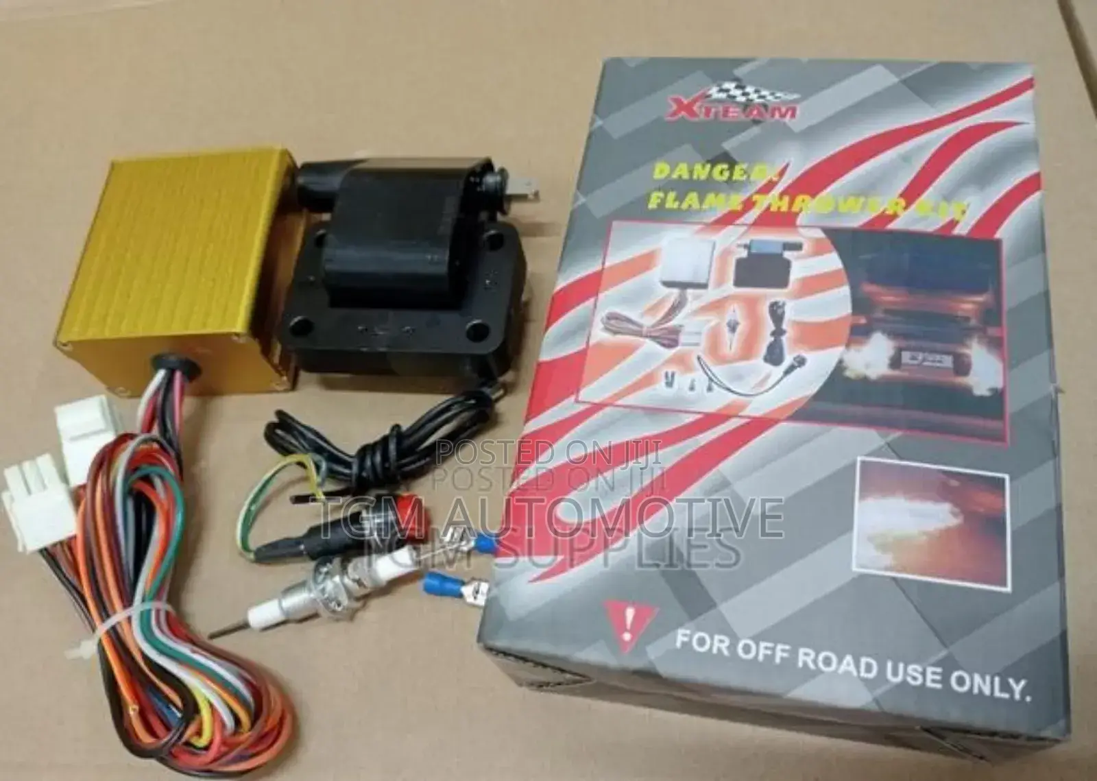 Racing Muffler Flame Thrower